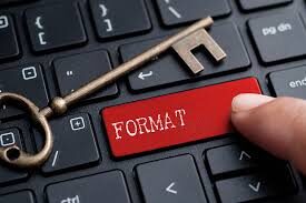 how to format laptop